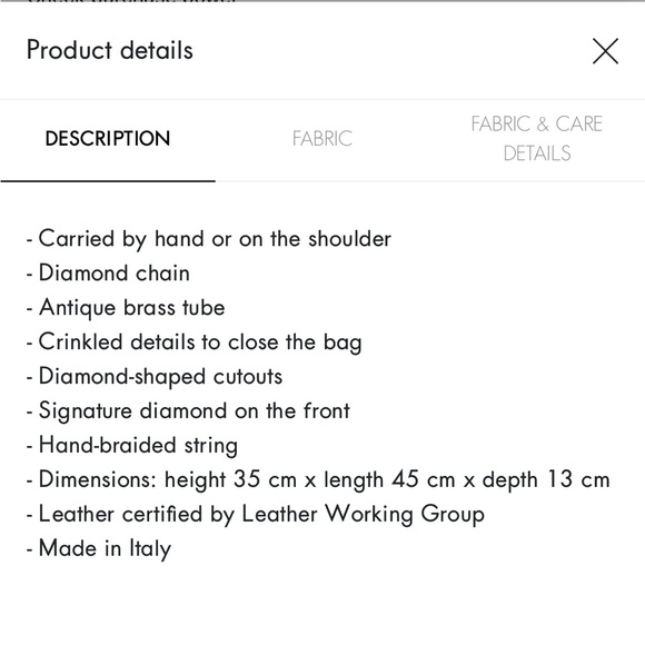 ba&sh Rich Brown Leather Tote - Picture 4 of 6